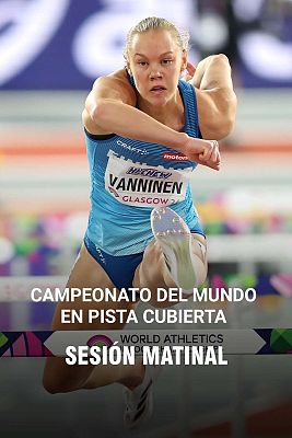 Campeonato del Mundo pista cubierta sesión matinal