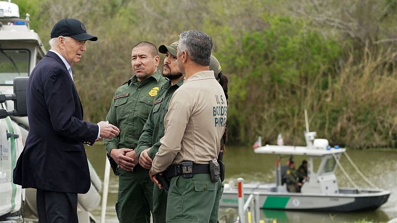 Biden y Trump viajan el mismo da a la frontera entre EE.UU. y Mxico