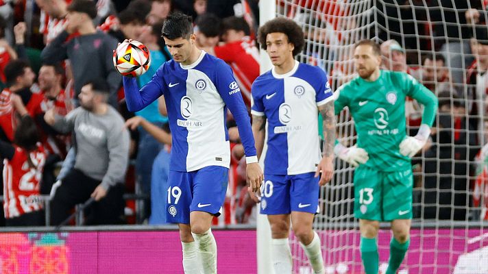 Telediario 1 - El Atlético se juega la temporada a un partido