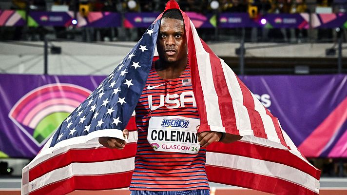 Atletismo - Mundial Glasgow 2024 | Chris Coleman vence a Noah Lyles en el duelo de la velocidad