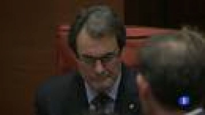 Telediario 1 - Préstamos a Cataluña