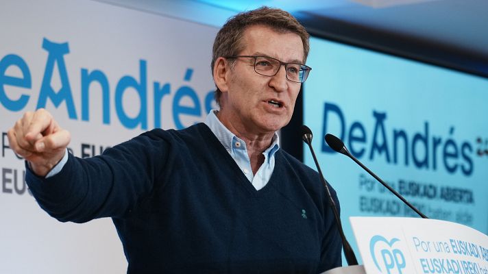 Telediario Fin de Semana - Feijóo urge a Sánchez a "dar la cara" y no "tapar más" el 'caso Koldo'