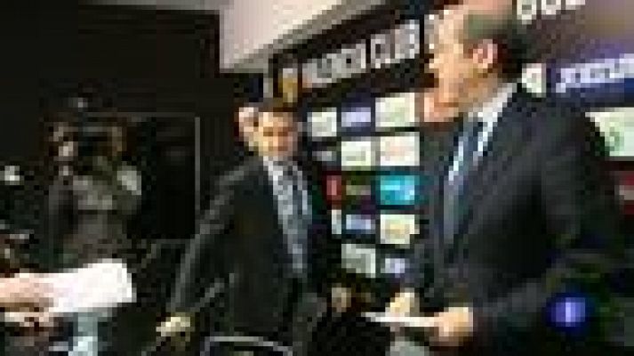 Telediario 1 - Presentación de Valverde en Valencia