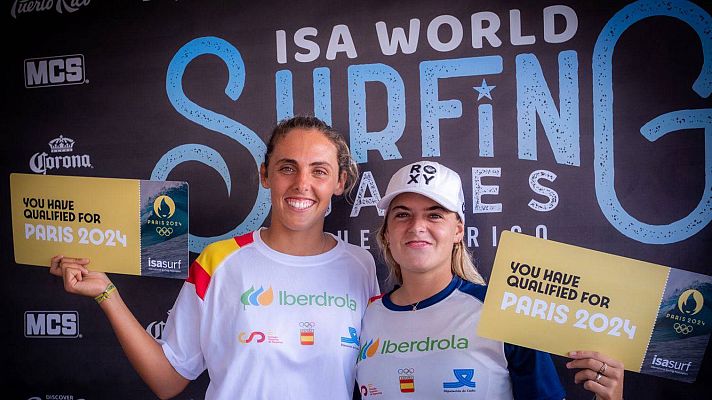 Las surfistas Nadia Erostarbe y Janire González-Extebarri logran una histórica clasificación a París 2024