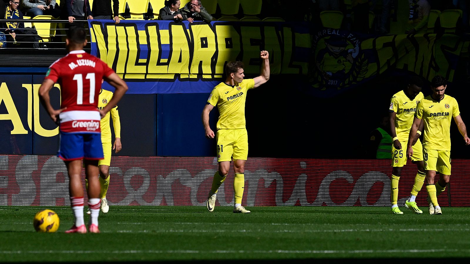 Villarreal - Granada: resumen del partido, 27ª jornada de Liga