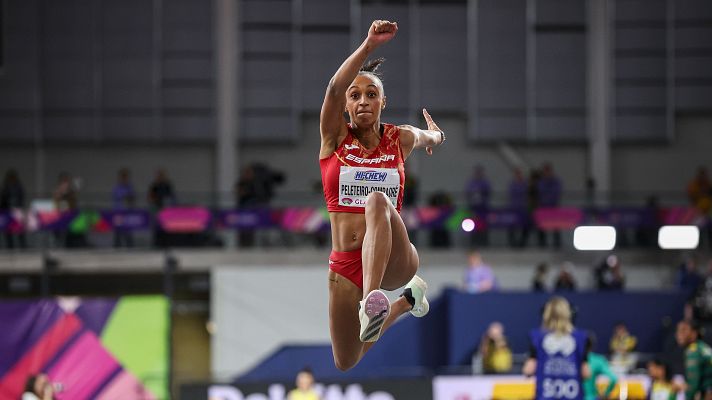 Ana Peleteiro regresa pisando fuerte y se hace con el bronce mundial en triple salto en Glasgow 2024