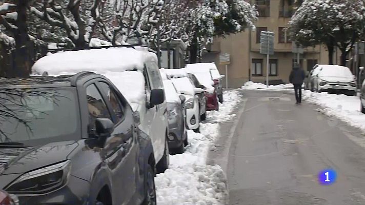 Neva a cotes baixes amb gruixos de fins a 11 centímetres