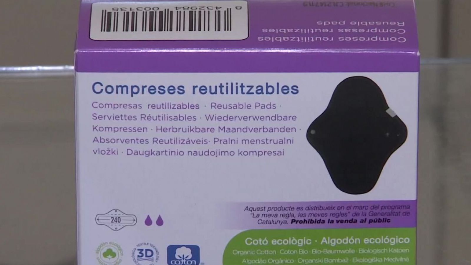 Farmàcies ofereixen productes menstruals gratuïts