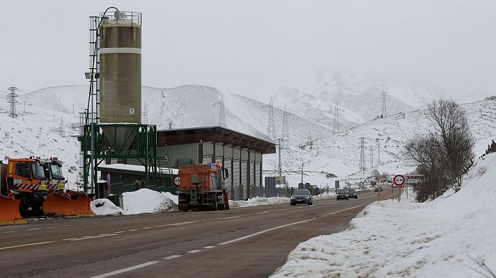 Telediario Fin de Semana - El temporal Freda remite, pero persiste el frío en la Península