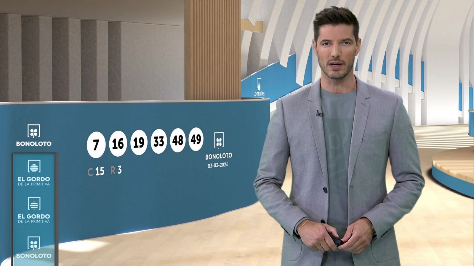 Sorteo de la Bonoloto y El Gordo de la Primitiva del 03/03/2024 - ver ahora