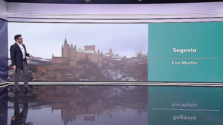 El tiempo - Acumulaciones significativas de nieve en áreas de montaña de la mitad norte y en áreas próximas. Intervalos de viento fuerte con rachas muy fuertes en Canarias