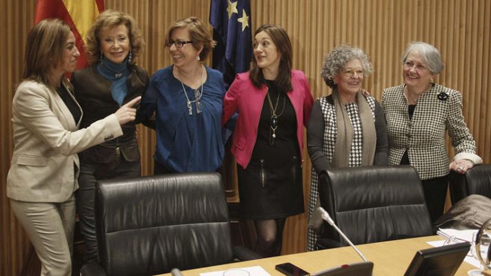 Telediario 1 - Carme Chacón: si Peces-Barba siguiera vivo pediría al PSOE que se levantara "de una puñetera vez"