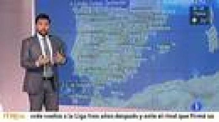 El tiempo - Frente frío con lluvias en el norte