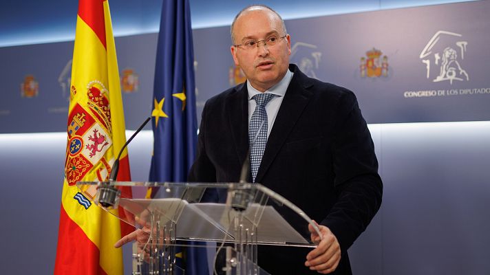 Telediario 1 - El PP aumenta la presión sobre Armengol y pide en el Congreso su dimisión por el 'caso Koldo'