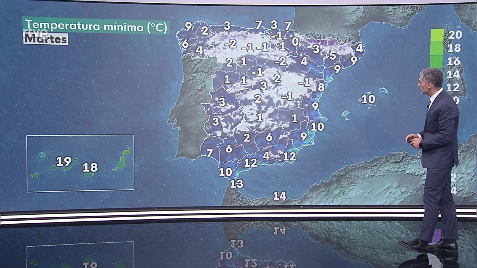 Temperaturas mínimas significativamente bajas y riesgo de aludes en el Pirineo