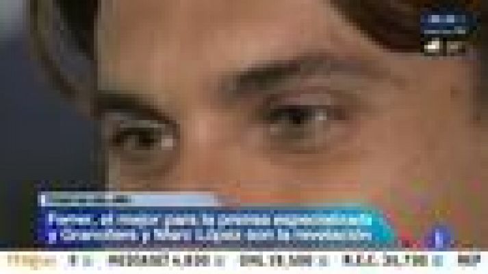 Telediario 1 - Ferrer, premiado como el mejor tenista español del año