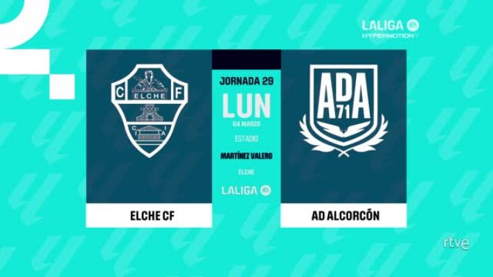 Resúmenes de LaLiga - Elche-Alcorcón: resumen partido de la 29ª jornada | Segunda