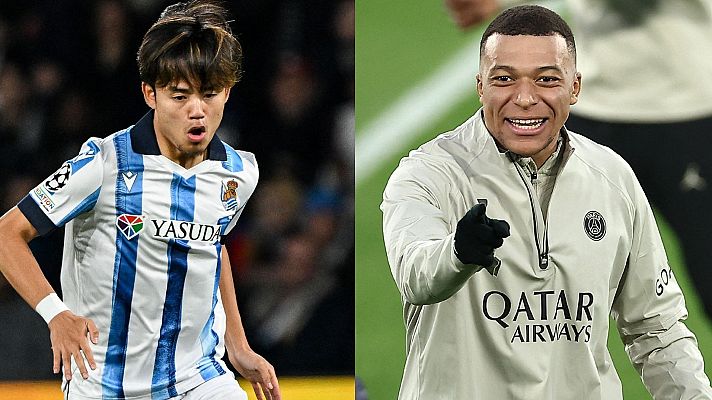 Telediario Matinal - La Real Sociedad busca remontar la eliminatoria de Champions frente al PSG