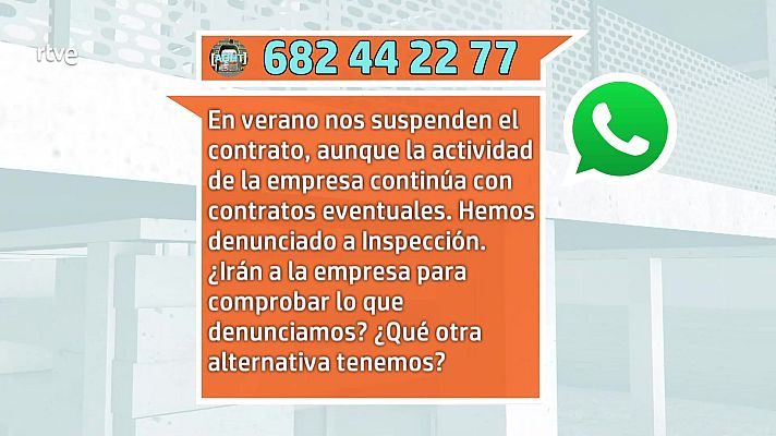 Aquí hay trabajo - Falsos fijos discontinuos