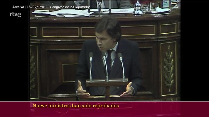 Parlamento - Nueve ministros han sido reprobados