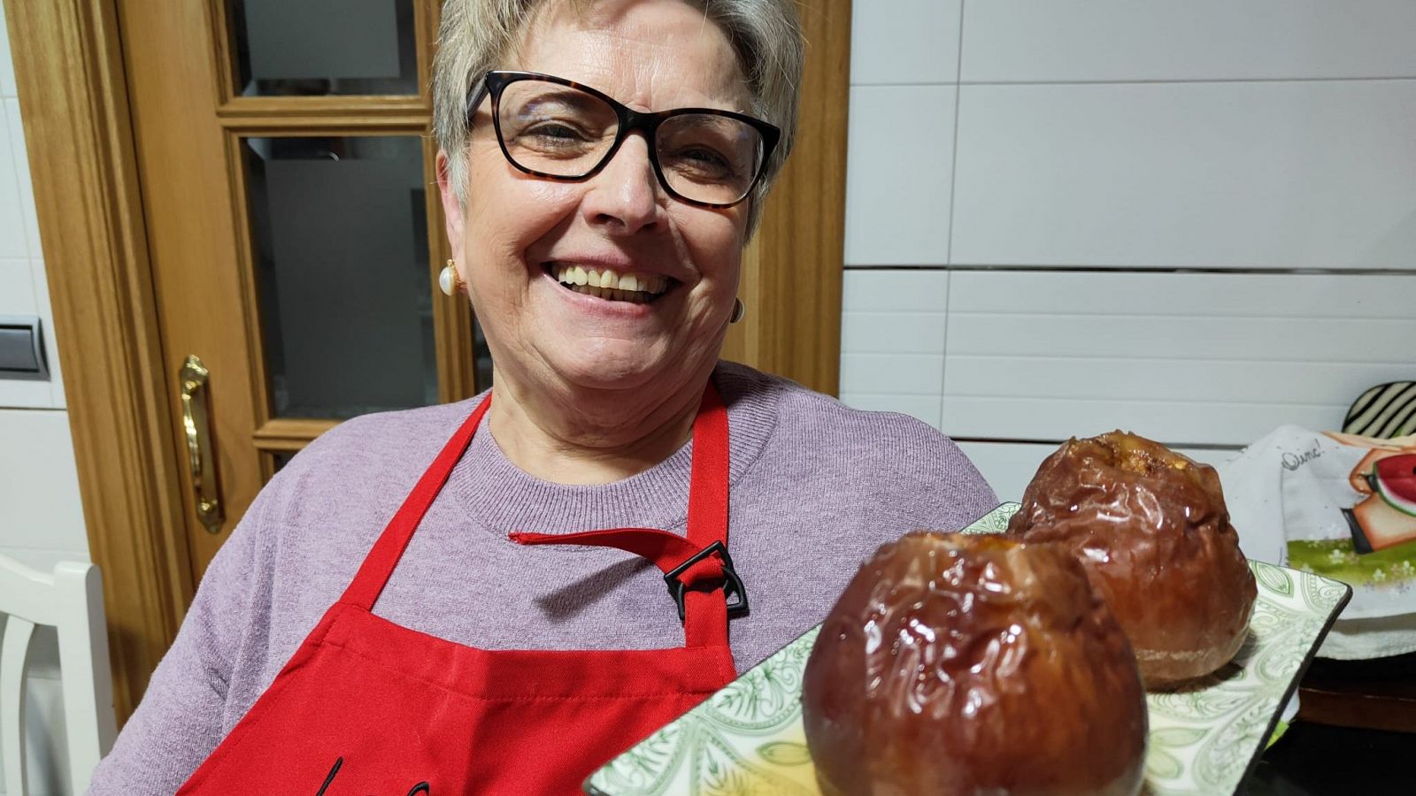 Hornear Con Manzanas Rojas Roma