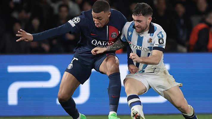 Telediario 1 - La Real Sociedad busca la remontada ante el PSG en los octavos de Champions