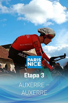 Ciclismo - París-Niza. 3ª Etapa: Auxerre - Auxerre (CRE)
