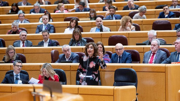 Gobierno y PP protagonizan un tenso cruce de acusaciones en el Senado por el 'caso Koldo'