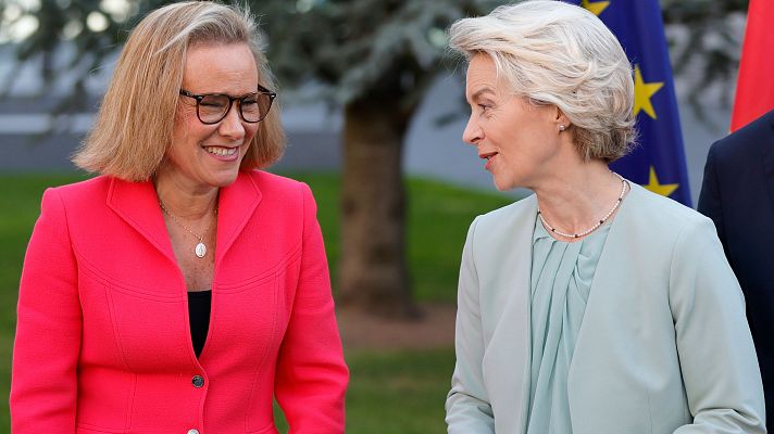 Telediario 2 - La única mujer CEO de una empresa que cotiza en el DAX alemán es de Albacete