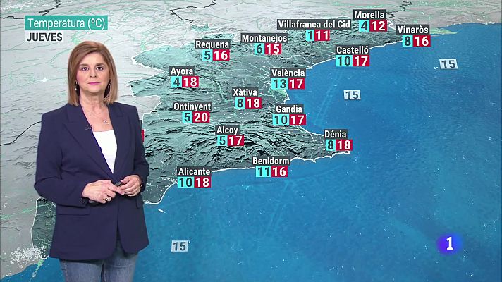 L'informatiu - Comunitat Valenciana - El tiempo en la Comunitat Valenciana - 06/03/2024
