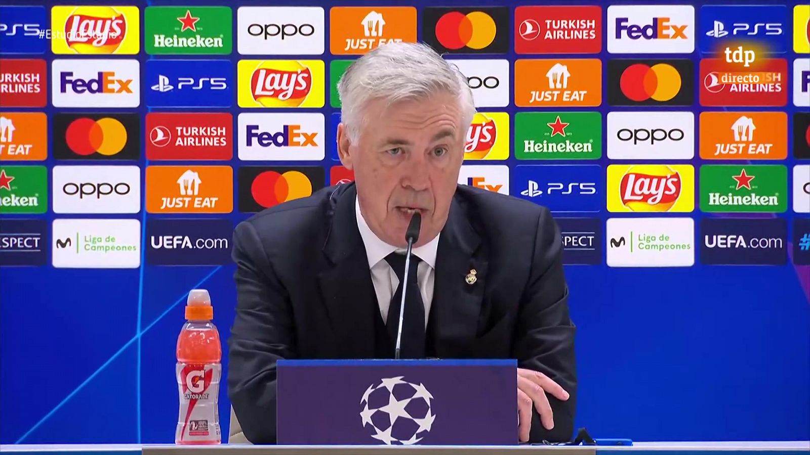 Ancelotti: "El único problema que tengo es que jugar mejor"
