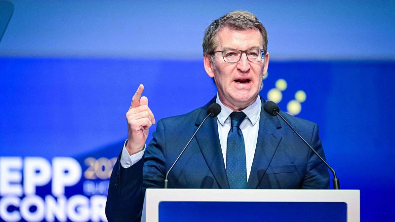 Feijóo carga contra la amnistía de Sánchez ante el PP europeo - Informativo 24h | Ver