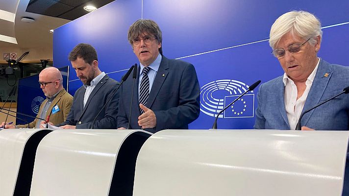 Telediario 1 - Los cambios en la ley de amnistía: se adapta al derecho europeo en materia de terrorismo e incluye malversación sin lucro