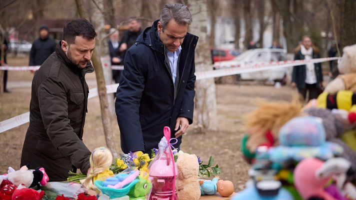 Rusia asume el ataque con drones sobre Odesa durante la visita de Zelenski y Mitsotákis