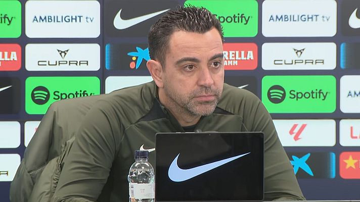 Telediario 1 - Xavi: "Laporta es el mejor presidente de la historia del Barça"
