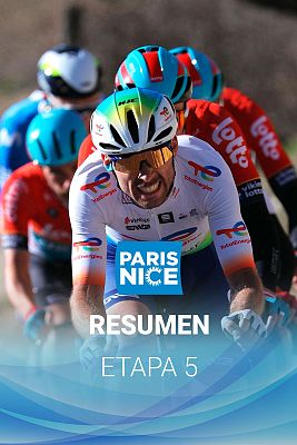 Ciclismo - París - Niza 2024 | Resumen y mejores momentos de la etapa 5
