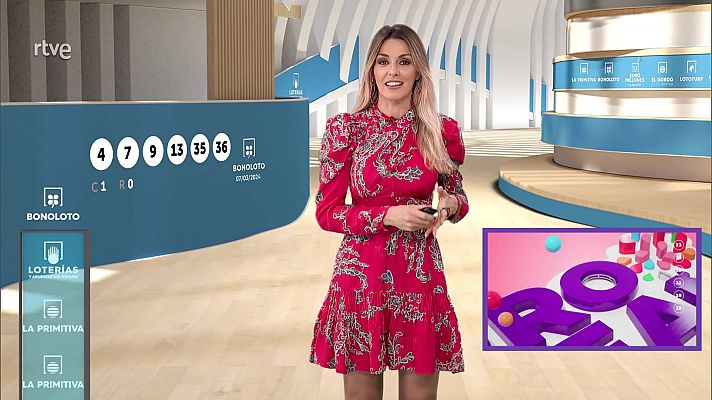 Loterías - Sorteo de la Lotería Nacional, Bonoloto, Primitiva y Jóker del 07/03/2024