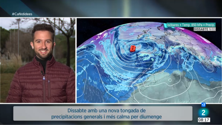 El temps - Divendres de treva abans d'una nova tongada de pluja i neu per dissabte