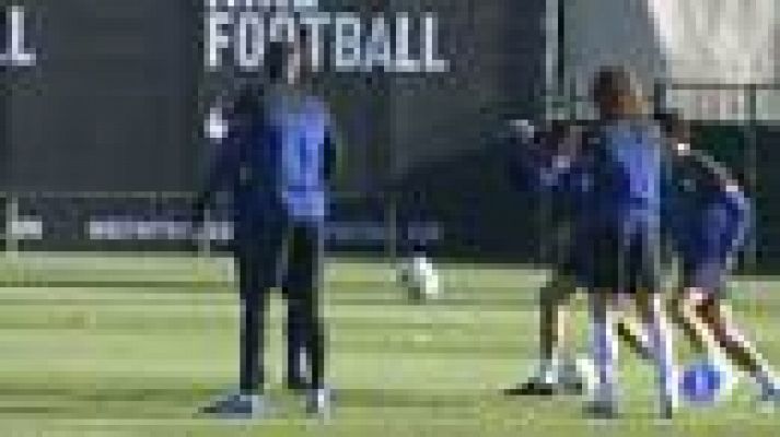 Telediario 1 - Vilanova cuenta con Messi para ganar al Benfica