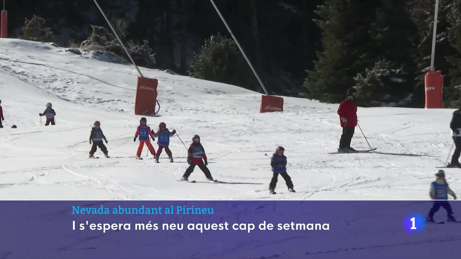 Nevada abundant al Pirineu: se n'espera més aquest cap de setmana - L'Informatiu | Veure