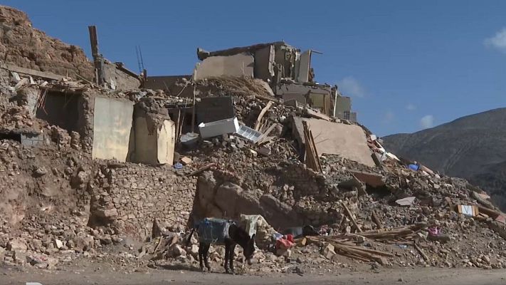 Telediario 1 - Seis meses del terremoto que devastó las zonas montañosas del sur de Marruecos