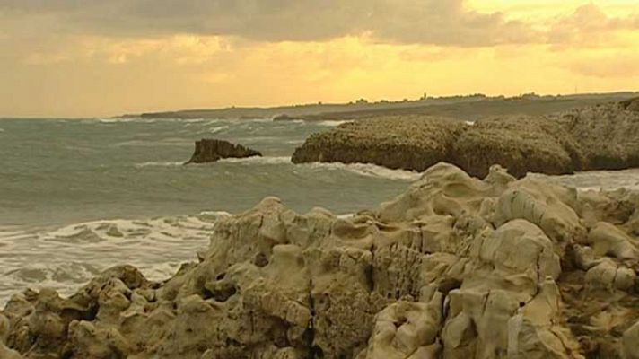 Viento fuerte en el área cantábrica