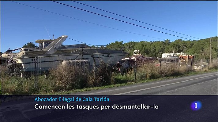 Neteja de cala tarida