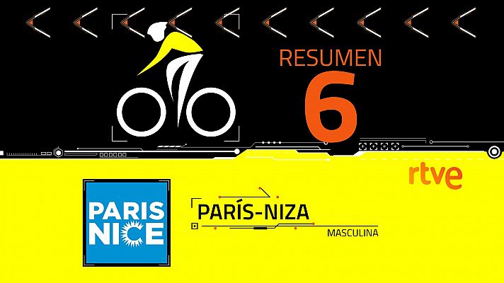 Ciclismo - París - Niza 2024 | Resumen de la sexta etapa con circuito final en La Colle sur Loup