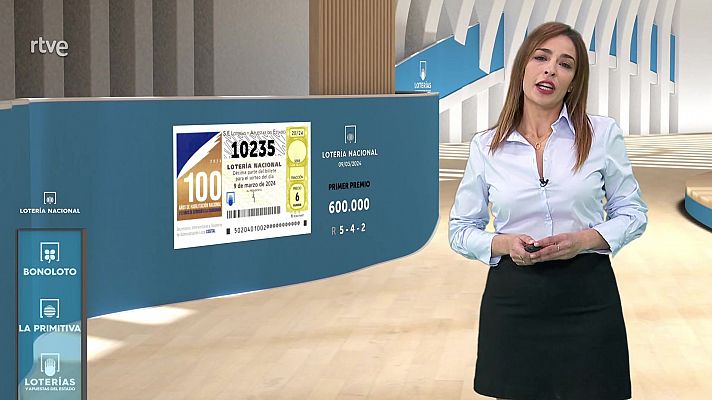 Loterías - Sorteo de la Lotería Nacional del 09/03/2024