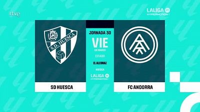 Huesca - Andorra: resumen del partido de la 30 jornada de Liga | Segunda