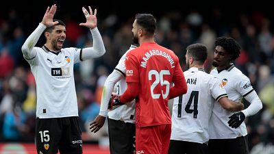 Valencia - Getafe: resumen del partido de la 28 jornada de Liga | Primera