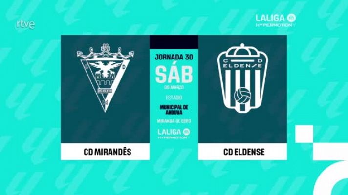 Mirandés - Eldense: resumen partido 30ª jornada | Segunda