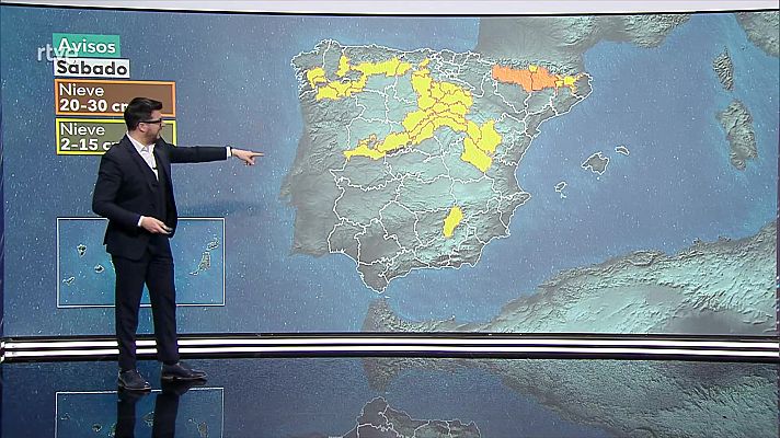 El tiempo - Viento fuerte en litorales del Mediterráneo, Andalucía atlántica y Galicia