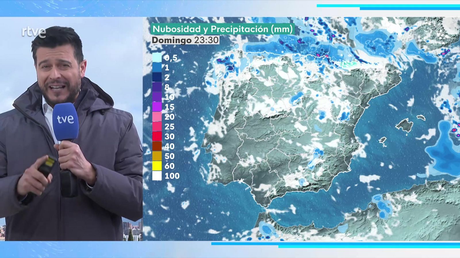 Posibles precipitaciones localmente fuertes y/o persistentes en litorales de Galicia y Cantábrico - ver ahora